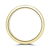 18ct Yellow Gold 1.00ct Round Brilliant And Baguette Cut Diamond Channel Set Full Eternity Ring