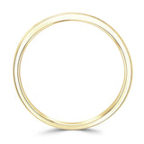 18ct Yellow Gold 0.07ct Round Brilliant Cut Diamond Channel Set Half Eternity Ring