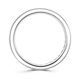 Platinum 1.00ct Princess Cut Diamond Channel Set Full Eternity Ring