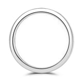 Platinum 1.00ct Round Brilliant And Baguette Cut Diamond Channel Set Full Eternity Ring