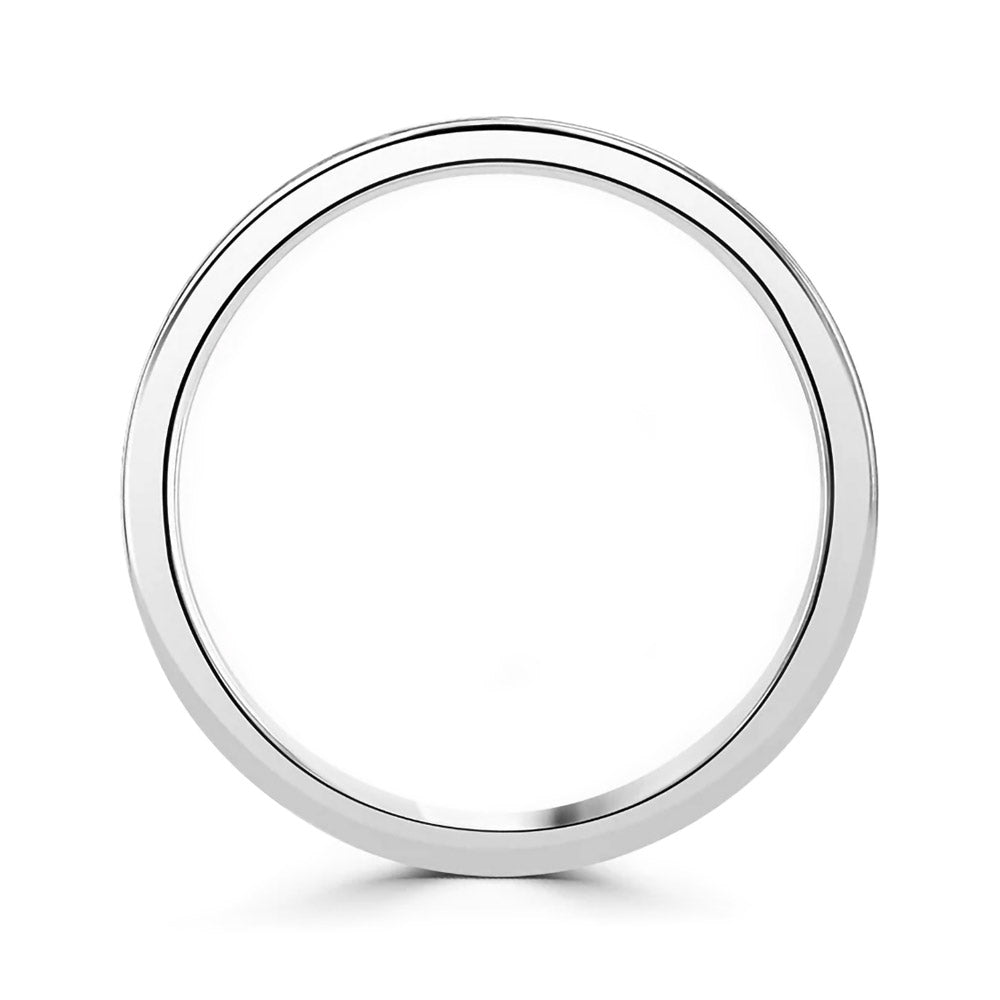 Platinum 0.25ct Round Brilliant Cut Diamond Channel Set Full Eternity Ring