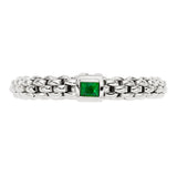 FOPE 18ct White Gold Souls Emerald Ring 09E08AX_B6_B_XBX