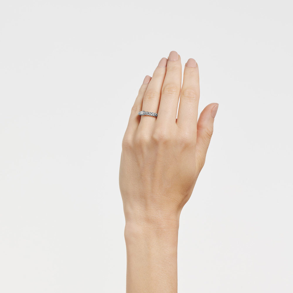 FOPE 18ct White Gold Souls 0.09ct Diamond Ring 09E08AX_BB_B_XBX