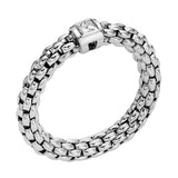 FOPE 18ct White Gold Souls 0.09ct Diamond Ring 09E08AX_BB_B_XBX