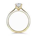 18ct Yellow Gold 1.51ct Round Brilliant Cut Laboratory Grown Diamond Solitaire Engagement Ring