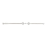 Gucci Staffa Silver Bracelet YBA875963001