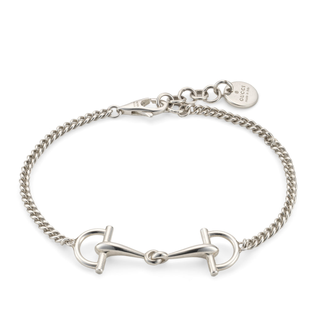 Gucci Staffa Silver Bracelet YBA875963001