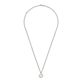 Gucci Interlocking Silver Necklace YBB79635500100U
