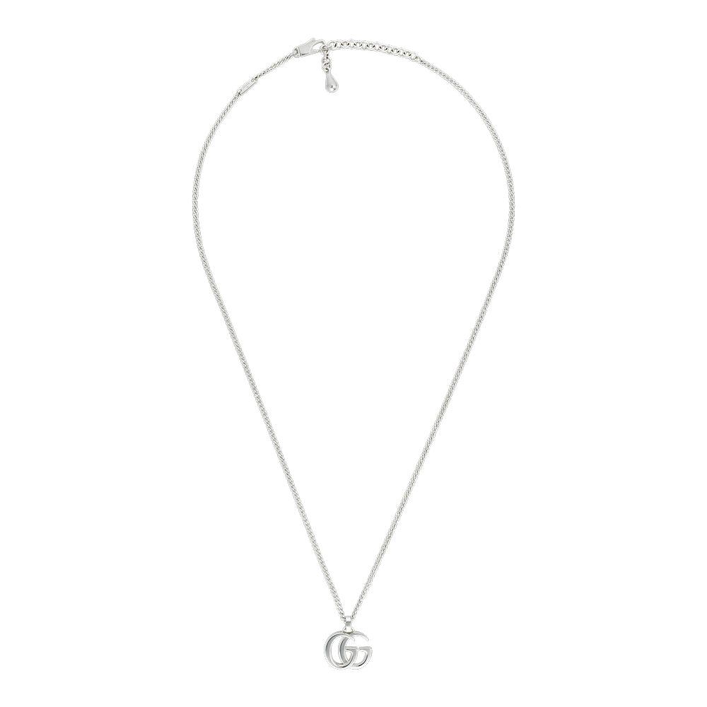 Gucci GG Marmont Silver Necklace YBB81491400100U