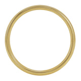 18ct Yellow Gold 6mm Light Court Gents Wedding Ring