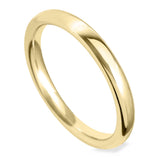 18ct Yellow Gold 2.5mm Classic Court Ladies Wedding Ring