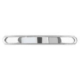 Platinum 3mm Medium Court Ladies Milgrain Wedding Ring