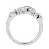 18ct White Gold 1.12ct Round Brilliant Cut Diamond Bubble Halo Ring