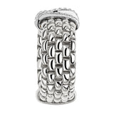 FOPE 18ct White Gold Panorama Flex-It 0.23ct Diamond Ring 58704AX_PB_B_BBB