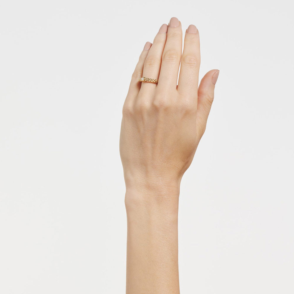 FOPE 18ct Yellow Gold Souls 0.09ct Diamond Ring 09E08AX_BB_G_XGX