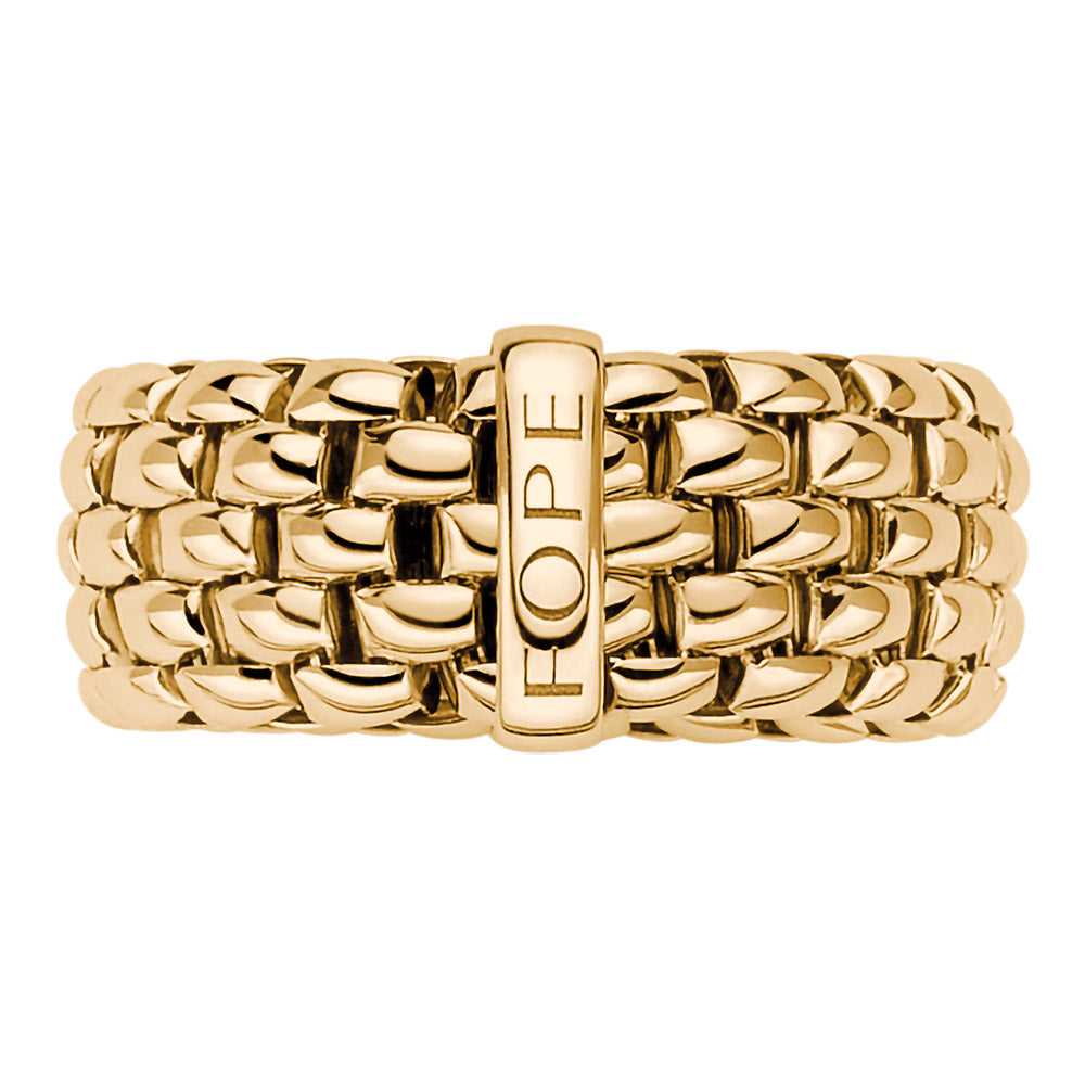 FOPE 18ct Yellow Gold Essentials Ring 05E04AX_XX_G_XGX