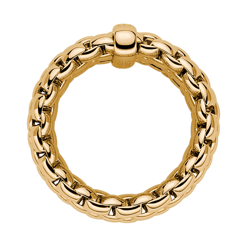 FOPE 18ct Yellow Gold Essentials Ring 05E04AX_XX_G_XGX