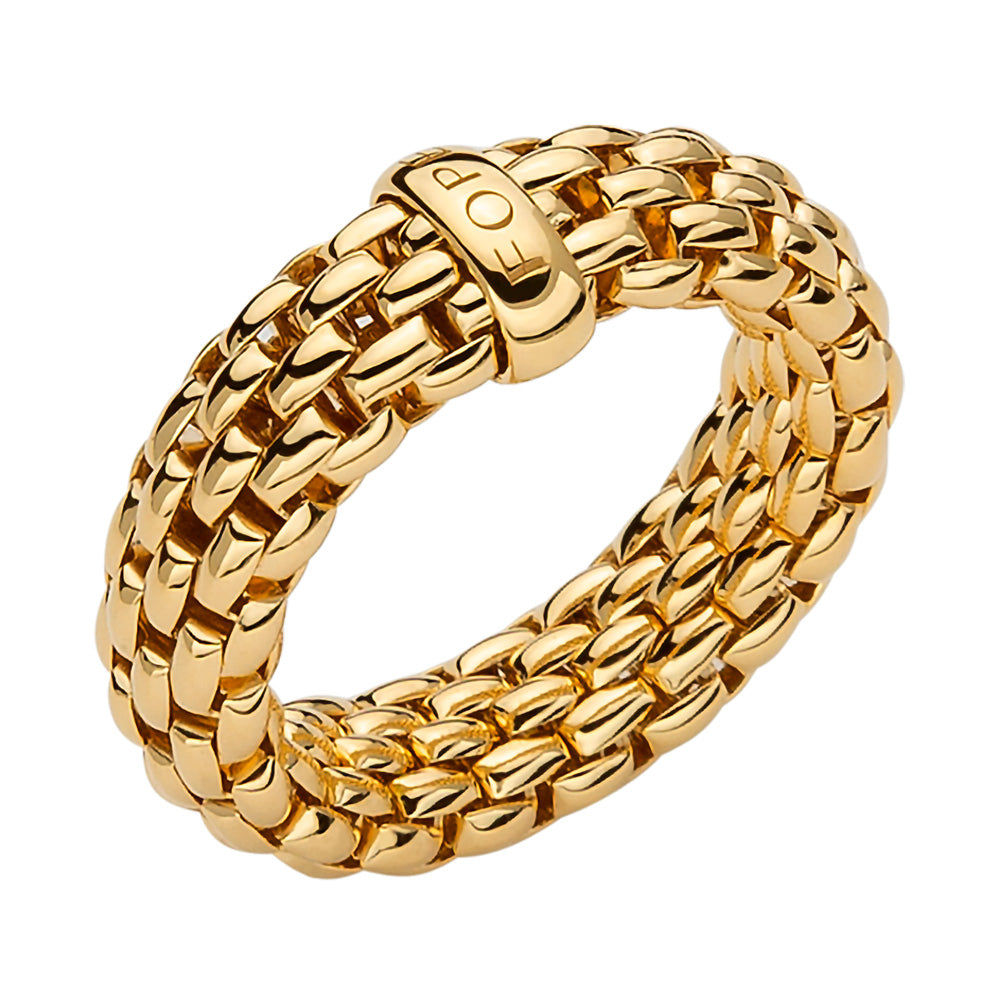 FOPE 18ct Yellow Gold Essentials Ring 55902AX_XX_G_XGX