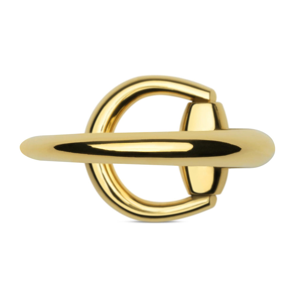 Gucci Horsebit 18ct Yellow Gold Ring YBC795651001