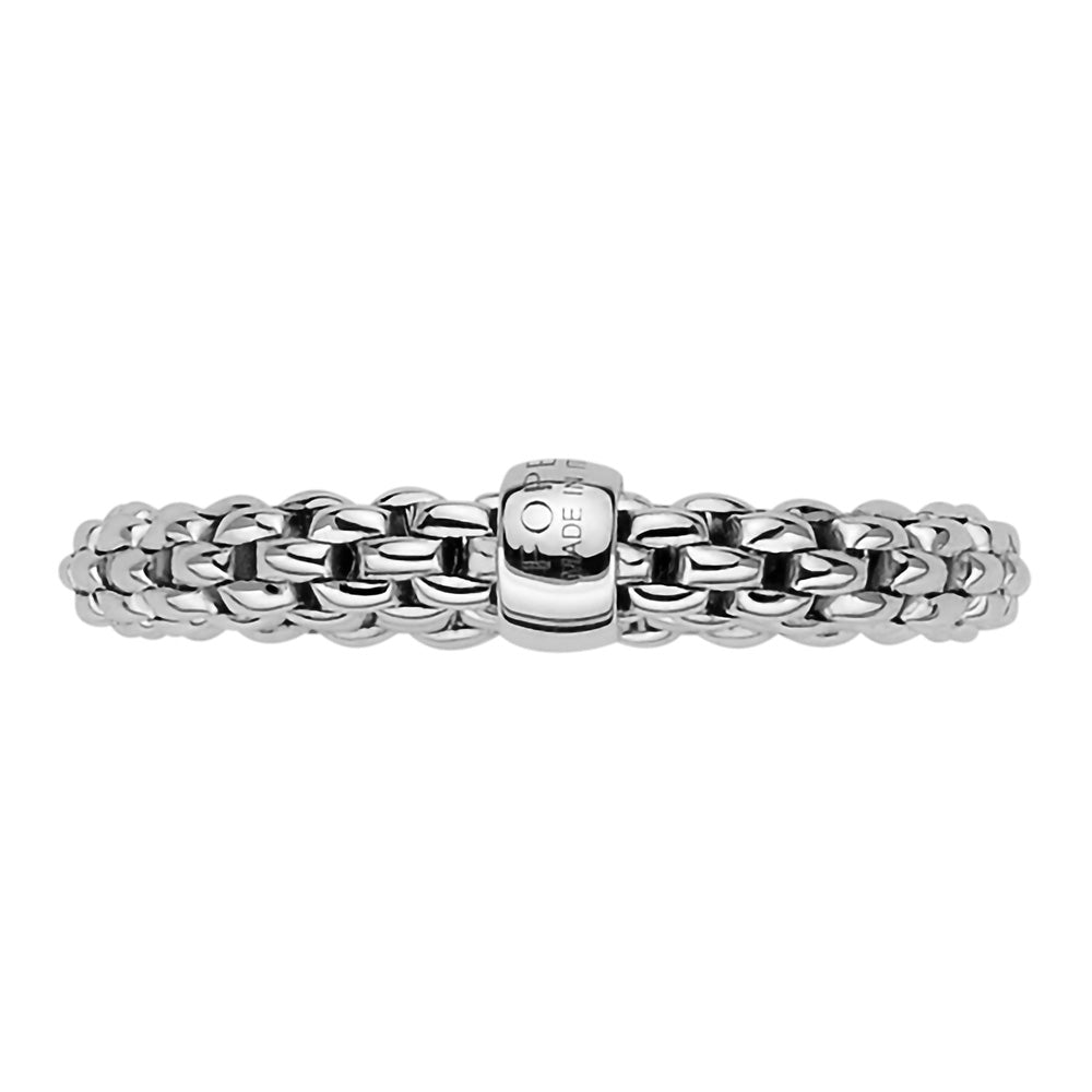 FOPE 18ct White Gold Essentials Ring 04E08AX_XX_B_XBX