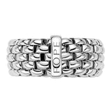 FOPE 18ct White Gold Essentials Ring 05E04AX_XX_B_XBX