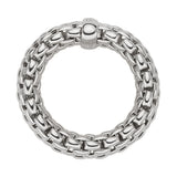 FOPE 18ct White Gold Essentials Ring 55902AX_XX_B_XBX