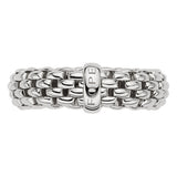 FOPE 18ct White Gold Essentials Ring 55902AX_XX_B_XBX