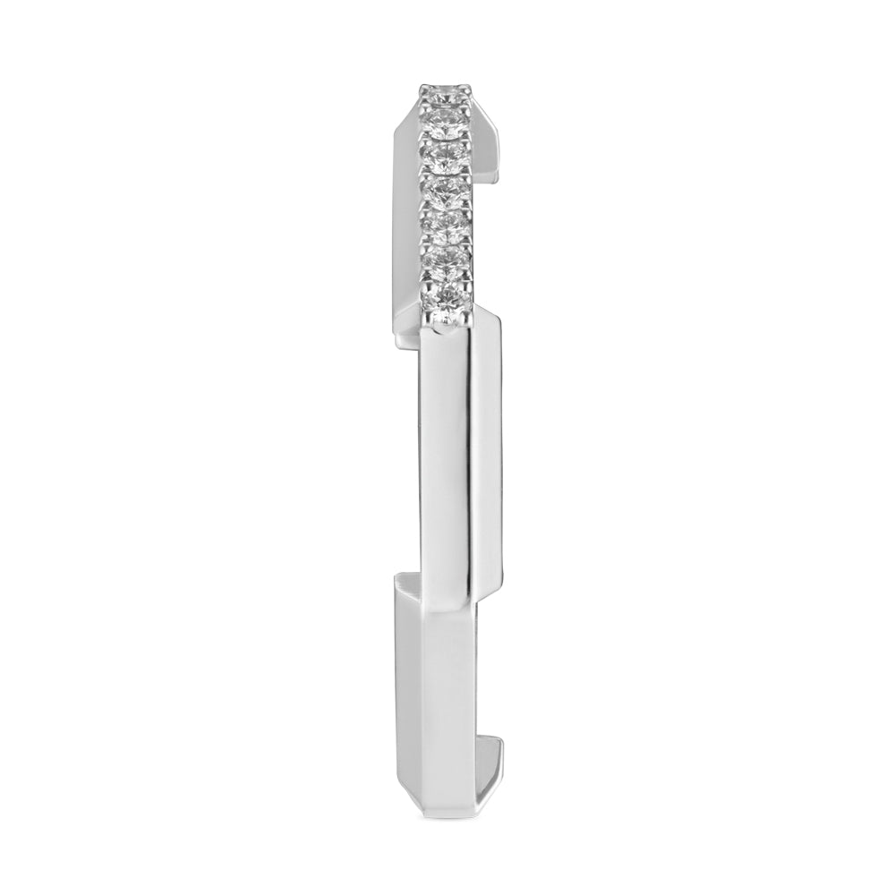 Gucci Link To Love 18ct White Gold Diamond Ring YBC662140001