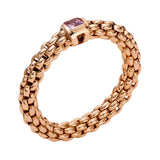 FOPE 18ct Rose Gold Souls Pink Sapphire Ring 09E08AX_B3_R_XRX