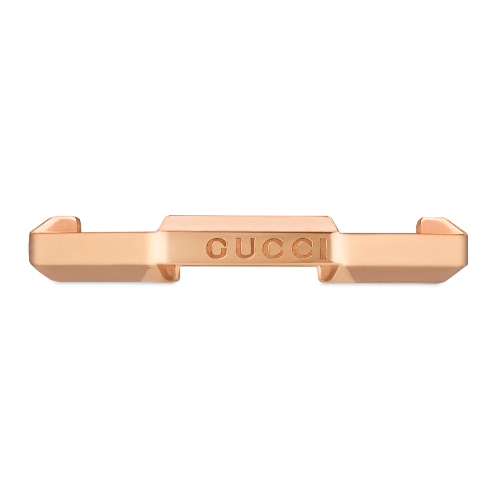 Gucci Link To Love 18ct Rose Gold Ring YBC662194002
