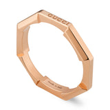 Gucci Link To Love 18ct Rose Gold Ring YBC662194002
