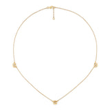 Gucci Interlocking 18ct Yellow Gold Station Necklace YBB87419500100U