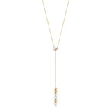 Yana Nesper Transformer 18ct Yellow Gold Akoya Pearl And Gold Sphere Necklace TR15