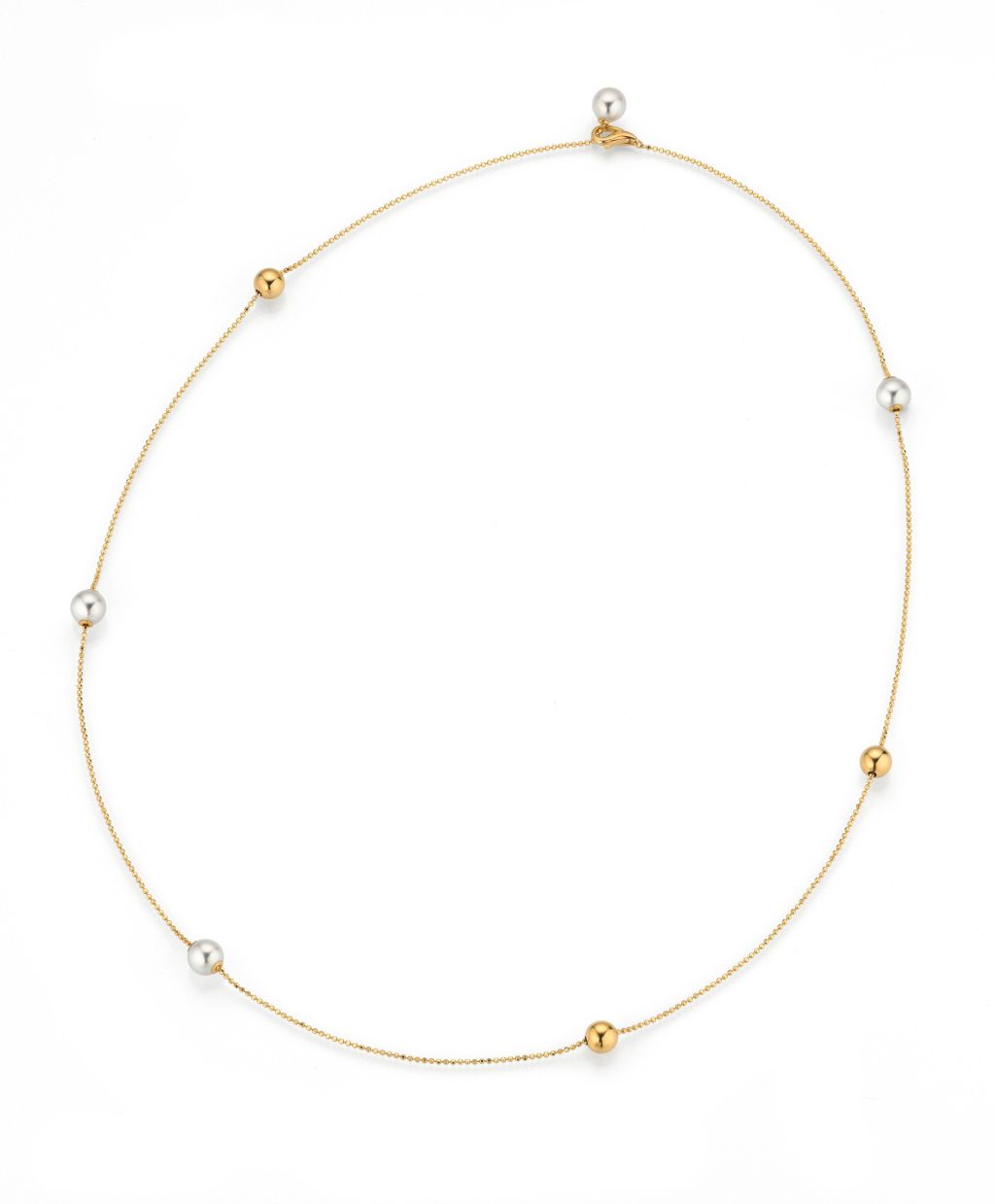 Yana Nesper Transformer 18ct Yellow Gold And Gold Sphere Necklace TR15