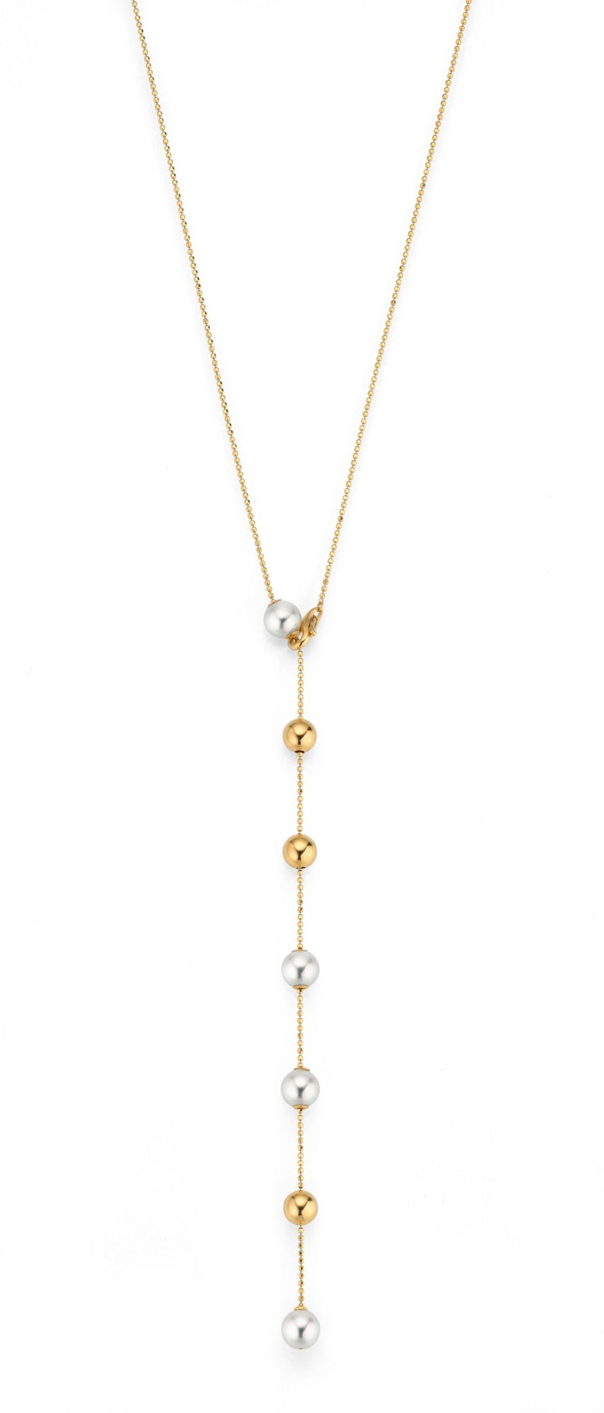 Yana Nesper Transformer 18ct Yellow Gold And Gold Sphere Necklace TR15