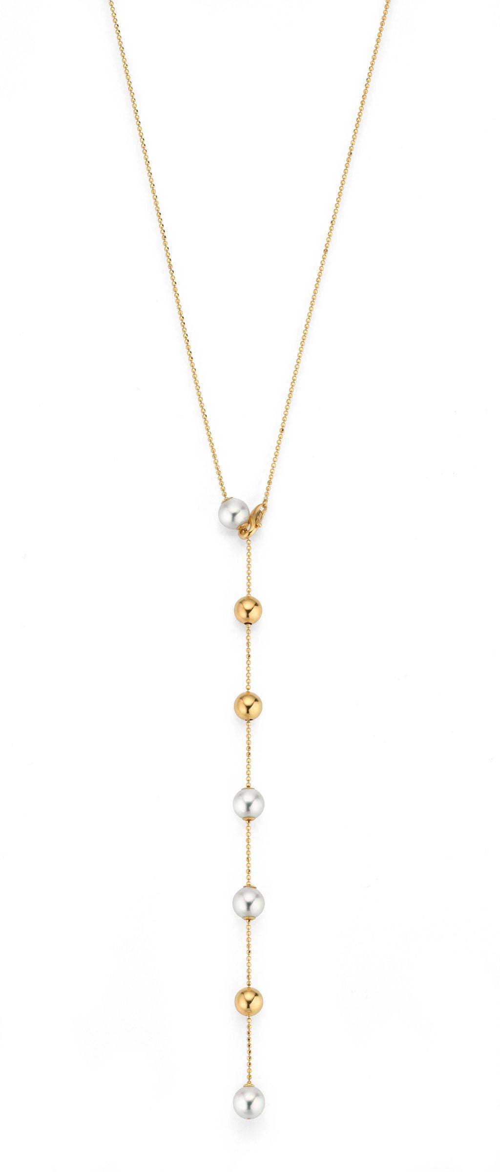 Yana Nesper Transformer 18ct Yellow Gold And Gold Sphere Necklace TR15