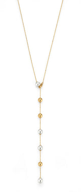 Yana Nesper Transformer 18ct Yellow Gold And Gold Sphere Necklace TR15