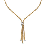 FOPE 18ct Yellow Gold Prima Flex-It 0.49ct Diamond Necklace 75108CX_PB_G_BBX