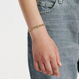 FOPE 18ct Yellow And White Gold Vendome Flex-It 0.10ct Diamond Bracelet 56002BX_BB_G_XBX