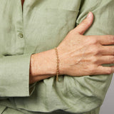 9ct Yellow Gold Link Bracelet GB526