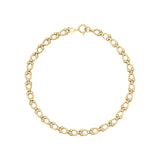 9ct Yellow Gold Link Bracelet GB526