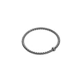 FOPE Black Rhodium Plated 18ct Gold Eka Flex-It 0.01ct Black Diamond Bracelet 01M01BK-BN_K_X1X