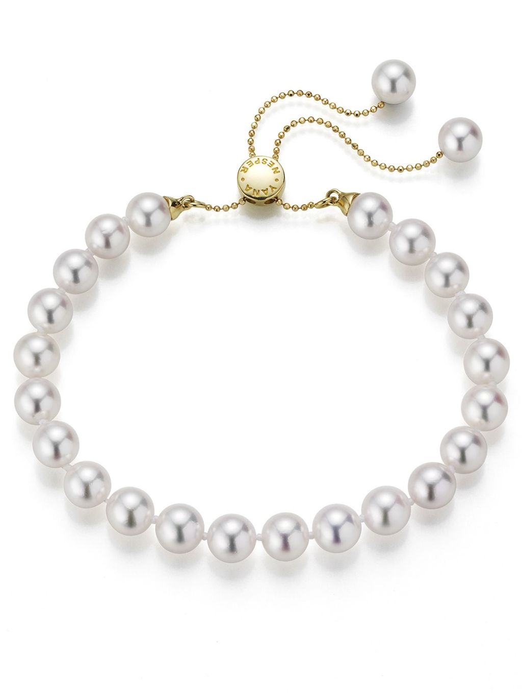 Yana Nesper Transformer 18ct Yellow Gold Akoya Pearl Bracelet TR12