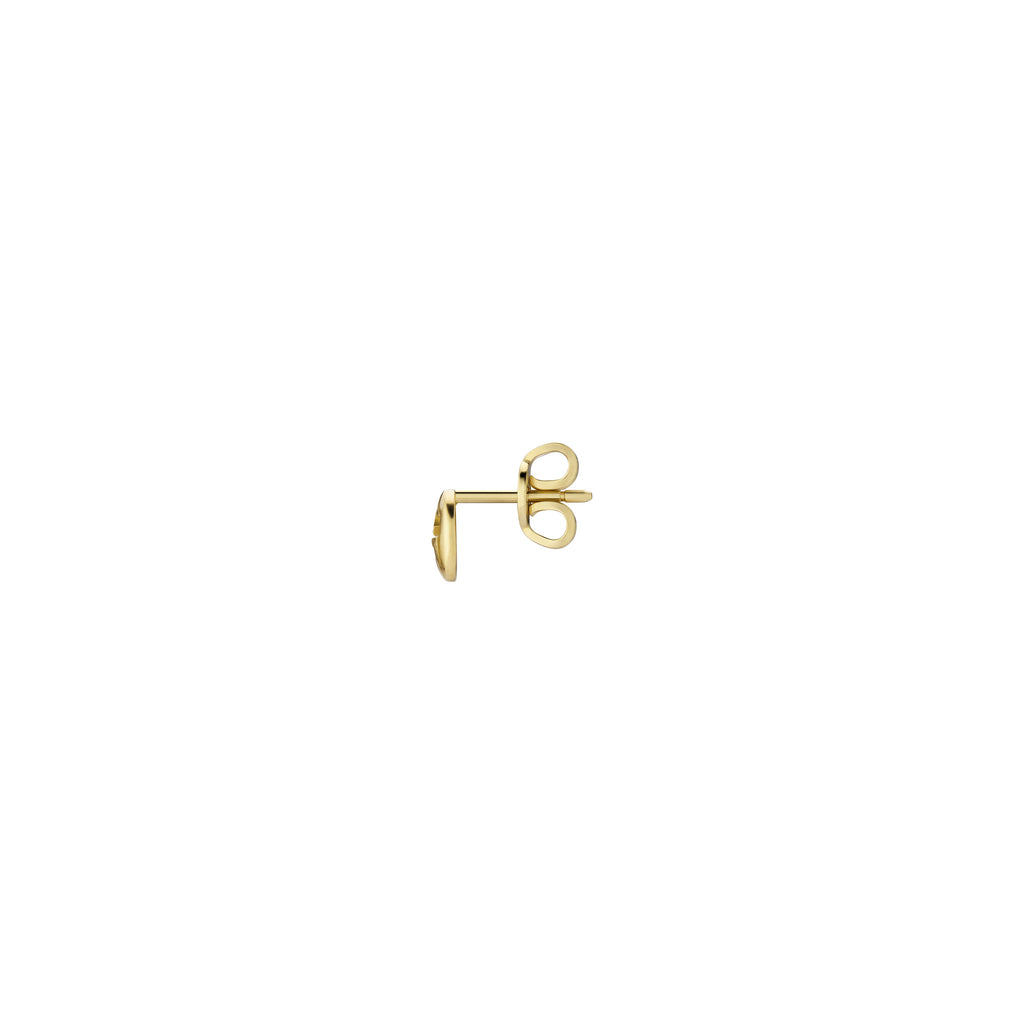 Gucci Interlocking 18ct Yellow Gold Stud Earrings YBD87422400100U