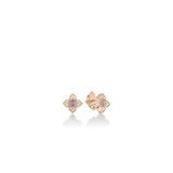Roberto Coin 18ct Rose Gold 0.12ct Diamond And 0.08ct Mixed Gemstone Venetian Princess Carnival Earrings ADV777EA3653