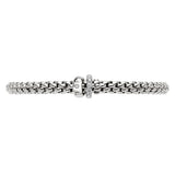 FOPE 18ct White Gold Solo Flex-It 0.29ct Diamond Bracelet 62406BX_PB_B_BBX