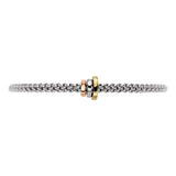 FOPE 18ct White Gold Prima Flex-It Bracelet 74408BX_XX_B_RBG
