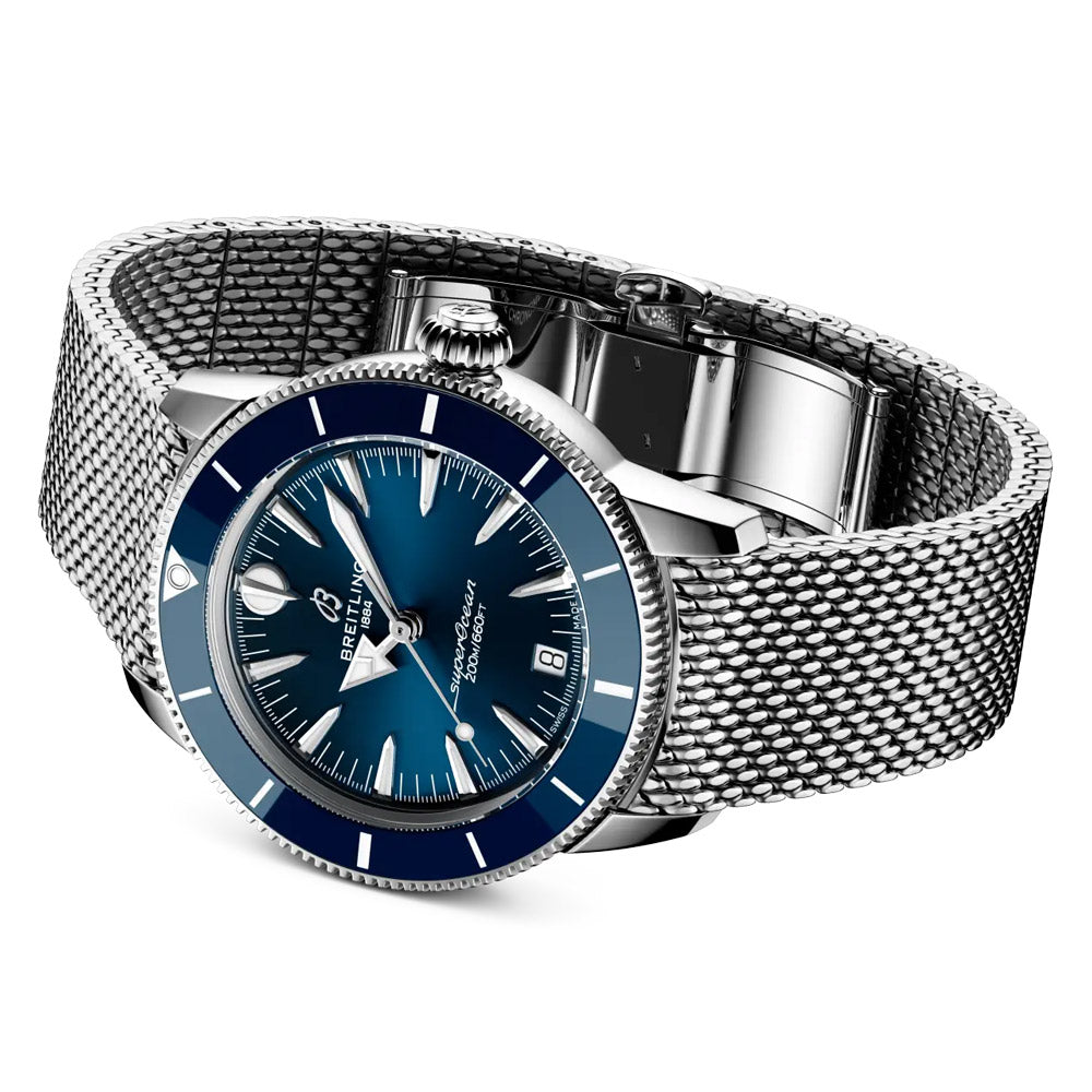 Breitling Superocean Heritage 36mm Blue Dial Automatic Watch A10390161C1A1
