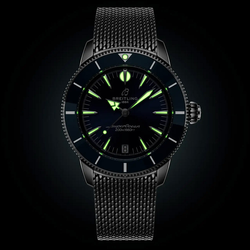 Breitling Superocean Heritage 36mm Blue Dial Automatic Watch A10390161C1A1