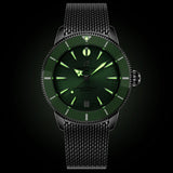 Breitling Superocean Heritage 36mm Green Dial Automatic Watch A10390361L1A1